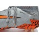 Chaussures football Nike Hypervenom Phantom II FG - Gris Orange