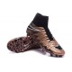 Nike Hypervenom Phantom 2 FG - Nouvelle Crampons de Foot Bronze Noir