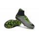 Nike Hypervenom Phantom 2 FG - Nouvelle Crampons de Foot Blanc Argent Vert