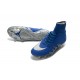 Nike Chaussure Hypervenom Phantom 2 FG ACC Neymar X Jordan NJR Bleu Blanc