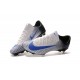 Chaussures football Nike Mercurial Vapor XI FG Homme Blanc Noir Bleu