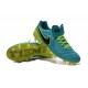 Chaussures de Football Cuir Kangourou Nike Tiempo Legend Vi FG - Bleu Volt