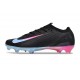 Crampons de Foot Nike Mercurial Vapor XVI Elite FG Noir Rose Bleu