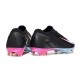 Crampons de Foot Nike Mercurial Vapor XVI Elite FG Noir Rose Bleu