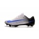 Chaussures football Nike Mercurial Vapor XI FG Homme Blanc Noir Bleu