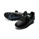 Nike Tiempo Legend 6 FG ACC - Cuir Homme Crampon Foot - Noir Bleu
