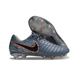 Nike Tiempo Legend 10 Elite FG Nouvelle Bleu Eclipse Orange