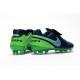 Nike Tiempo Legend 6 FG ACC - Cuir Homme Crampon Foot - Noir Vert