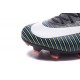 Nike Mercurial Vapor 11 FG ACC Crampons de Foot Noir Vert Blanc