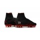 Nike Chaussure Hypervenom Phantom 2 FG ACC Neymar Jordan Noir Rouge