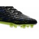 Nike Hypervenom Phinish 2 FG Chaussure de Football Homme Noir Vert