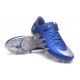 Nike Hypervenom Phinish 2 FG Chaussure de Football Neymar Jordan NJR Bleu Argent