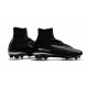 Chaussures Football Nouvelles Nike Mercurial Superfly V FG ACC -Noir Gris