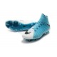Chaussure de Football - Nike HyperVenom Phantom III FG Homme - Bleu Blanc