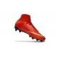 Chaussure de Football - Nike HyperVenom Phantom III FG Homme - Rouge Or