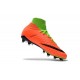 Chaussure de Football - Nike HyperVenom Phantom III FG Homme - Vert Orange Noir