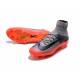 Chaussures de Football Nouvelles 2017 Nike Mercurial Superfly 5 FG - Gris Orange Noir