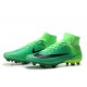Chaussures de Football Nouvelles 2017 Nike Mercurial Superfly 5 FG - Vert Noir