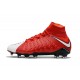 Chaussure de Football - Nike HyperVenom Phantom III FG Homme - Rouge Blanc
