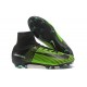 Nike Mercurial Superfly V FG Nouveaux Crampon de Foot - Vert Noir