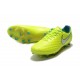 Nike Magista Opus FG ACC Chaussures de Football Jaune Blanc
