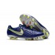 Nike Magista Opus FG ACC Chaussures de Football Bleu Argent