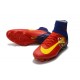 Crampons Nouveaux Homme Nike Mercurial Superfly 5 FG - Barcelona Rouge