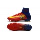 Crampons Nouveaux Homme Nike Mercurial Superfly 5 FG - Barcelona Rouge