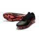 Crampons de Football Nike Mercurial Vapor Flyknit Ultra FG - Noir Rouge