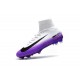 Crampons Nouveaux Homme Nike Mercurial Superfly 5 FG - Blanc Viola