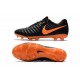 Chaussure Foot Nike Tiempo Legend 7 FG ACC - Noir Orange