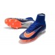 Nike Mercurial Superfly V Dynamic Fit FG Chaussure - Bleu Orange Blanc