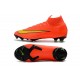 Nike Mercurial Superfly VI FG Crampons de Football - Orange Jaune