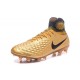Chaussures football Nike Magista Obra II FG Or Noir