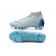Nike Mercurial Superfly VI Elite FG Crampons de Foot - Bleu