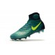 Nike Crampons de Foot Magista Obra 2 FG ACC Vert Jaune