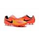 Nike Magista Opus FG ACC Chaussures de Football Orange Jaune