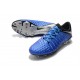 Nike Hypervenom Phantom III FG Crampons Foot - Bleu Noir Argent