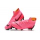 Crampons de Football Nike Mercurial Superfly VI Elite FG - Rose Noir