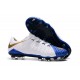 Nike Hypervenom Phantom III FG Crampons Foot - Bleu Blanc Or