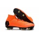 Nike Mercurial Superfly VI Elite SG-Pro AC Chaussures Orange Noir