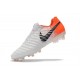 Nike Chaussure Foot Tiempo Legend 7 Elite FG - Blanc Orange Noir