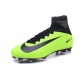 Chaussures de Foot Nike Mercurial Superfly V FG ACC Homme Vert Noir