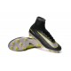 Nike Mercurial Superfly 5 FG Nouvelle Crampons de Football Noir Jaune Blanc