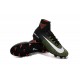 Nike Mercurial Superfly V FG - Homme Crampon de Foot - Noir Vert Blanc