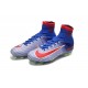 Chaussure de Football à Crampons - Nike Mercurial Superfly 5 FG - Bleu Blanc Rouge