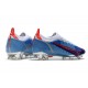 Chaussures Nike Mercurial Vapor 14 Elite FG Bleu Rouge Argent