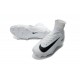 Chaussures Football Nouvelles Nike Mercurial Superfly V FG ACC - Blanc Noir
